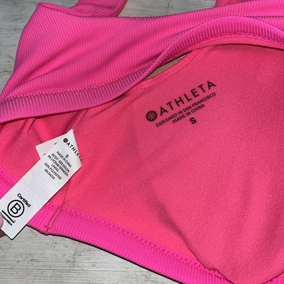 Athleta Cloudbreak Scoop Bikini Top | size Small - Picture 4 of 5